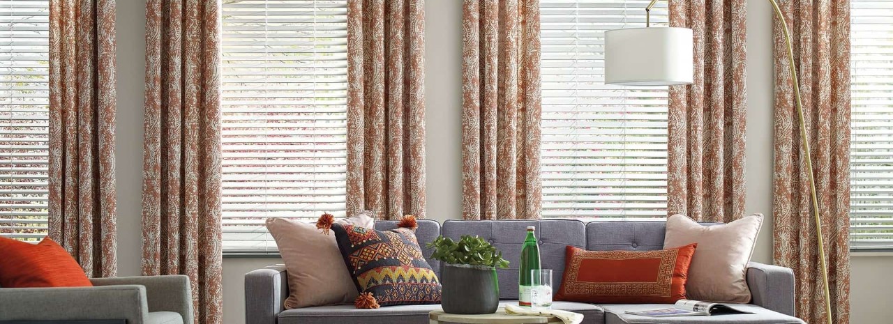 Window treatments near Silver Spring, Maryland (MD), that allow you to layer at your window.