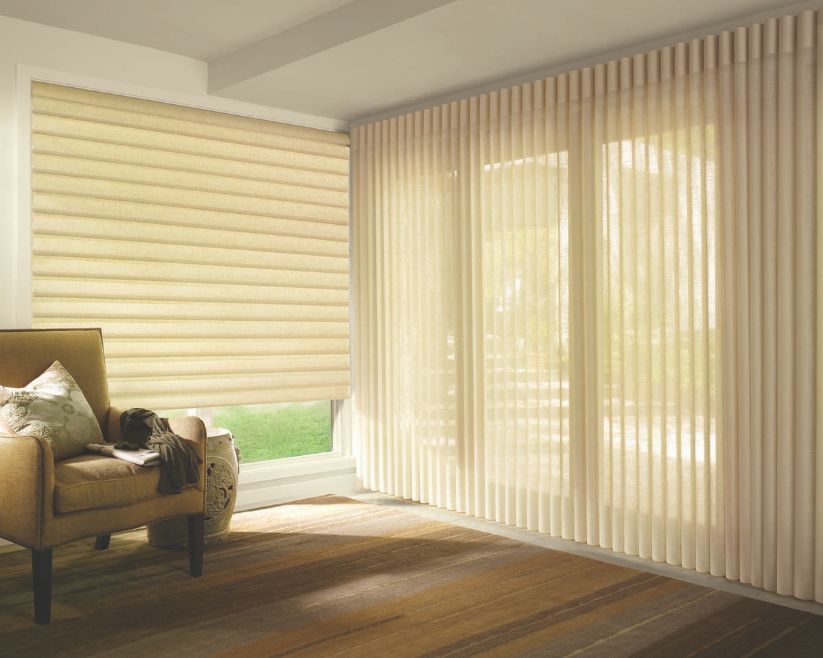 Hunter Douglas Vignette® Modern Roman Shades Solera® Soft Shades   Silver Spring, Maryland (MD) refresh home décor