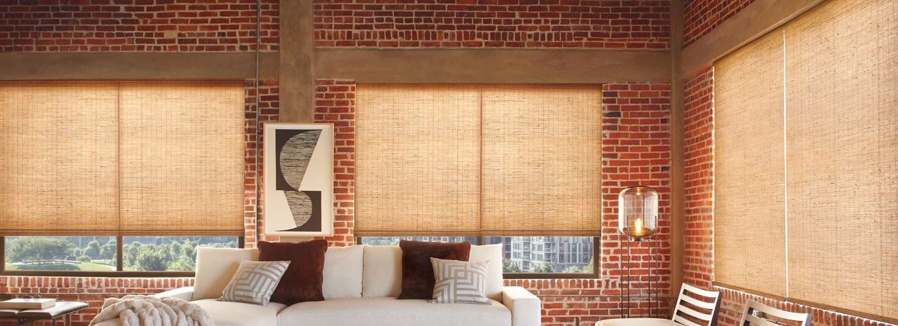 Woven window treatments near Silver Spring, Maryland (MD), including offerings from Hunter Douglas.