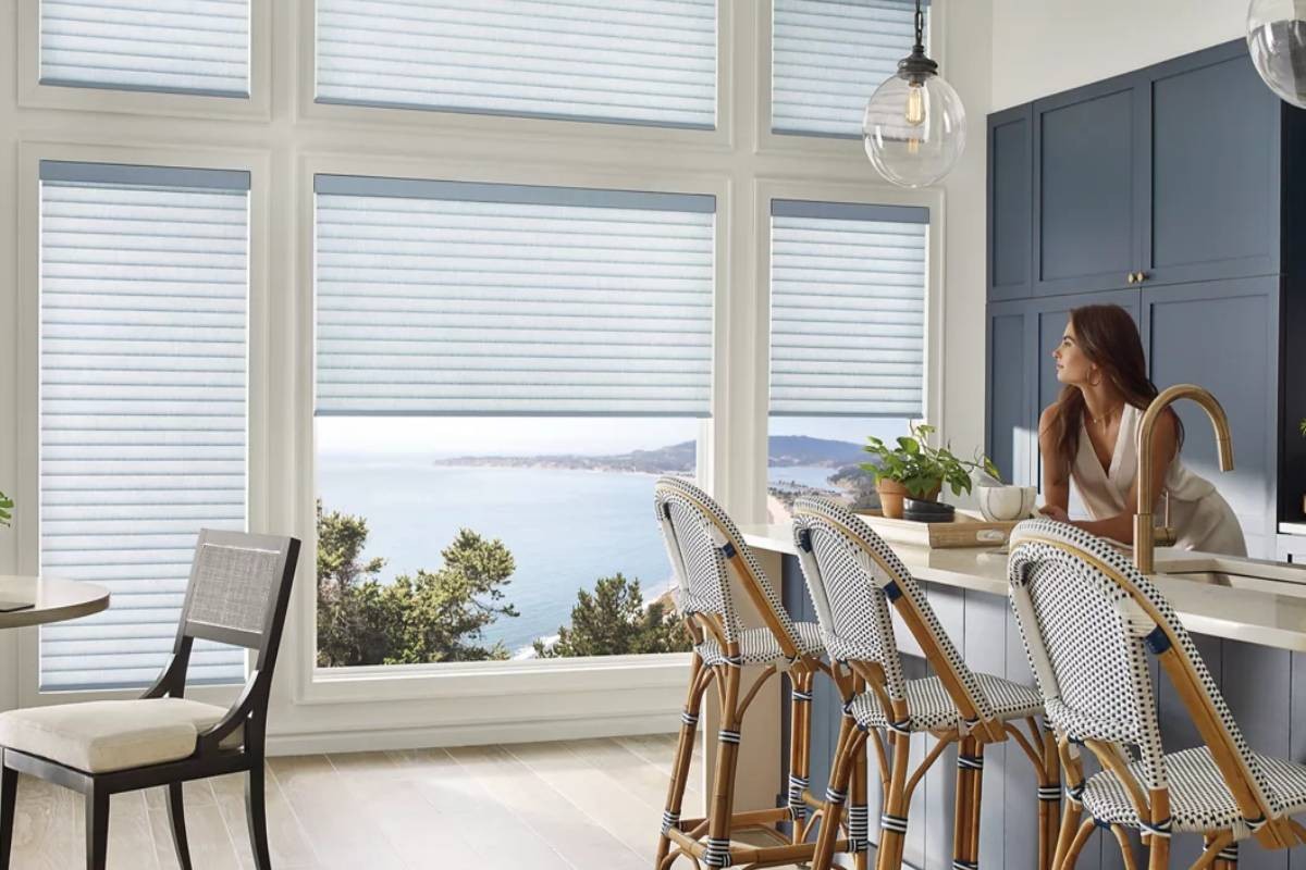 Shades for Your Home Office, Hunter Douglas Sonette®Roller Shades near Silver Spring, Maryland (MD)